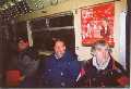 Ed, Mike and Alan on the 7th Ave Subway; Lou Petrillo photo