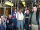 Group photo #2 at 95th St onboard an R train.