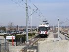 MetroLink train at College Station