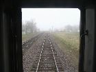 From the rear of the train east of Sedalia, MO