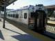 Fest train arrives at Newark Broad St. Station from Hackettstown.