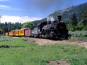 Durango & Silverton train near Rockwood, CO.