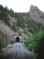 Between two tunnels on Front Range.