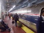 Trackside at Penn Station
