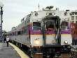 Inbound MBTA Train #1212 enters Haverhill station from its layover point