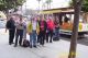 Group has just detrained at the Taylor & Bay cable car terminus at Fisherman’s Wharf.