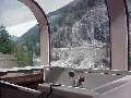 Hells Gate Tunnel and CN on the other side of the river
