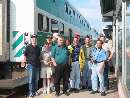 Group photo at Bramalea during brief layover