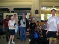 At Vancouver‘s Pacific Central Station after we all cleared Customs.