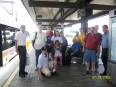 The happy group in Pasadena before our inbound Gold Line trip.