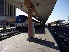 Train 14, the Coast Starlight, now boarding on track 10!